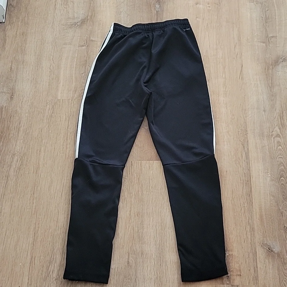 Adidas Pants - Lightweight Taper Fit in Light Black / White M (10-12) - Picture 5 of 8